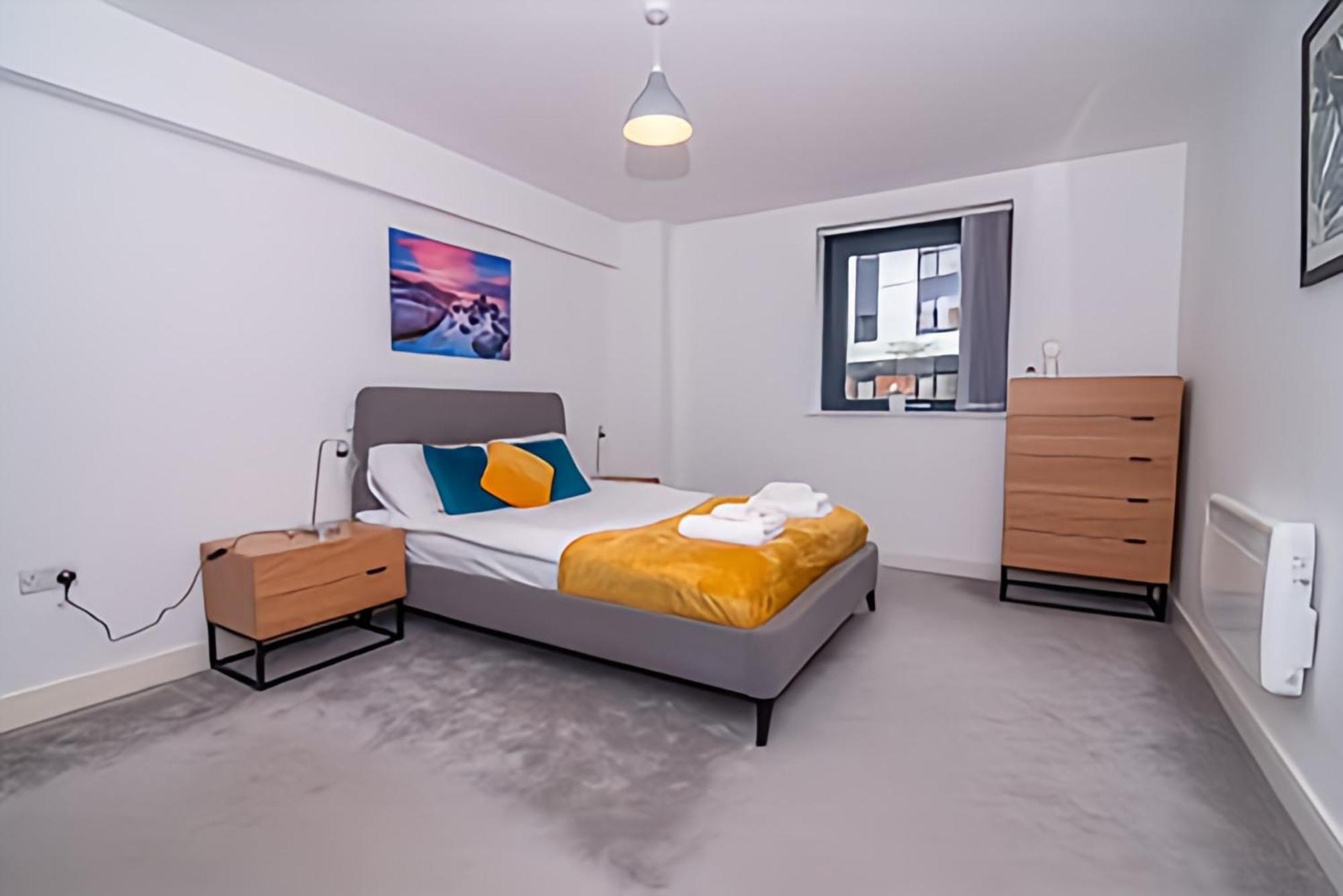 Stunning Apartment In Birmingham Bilik gambar