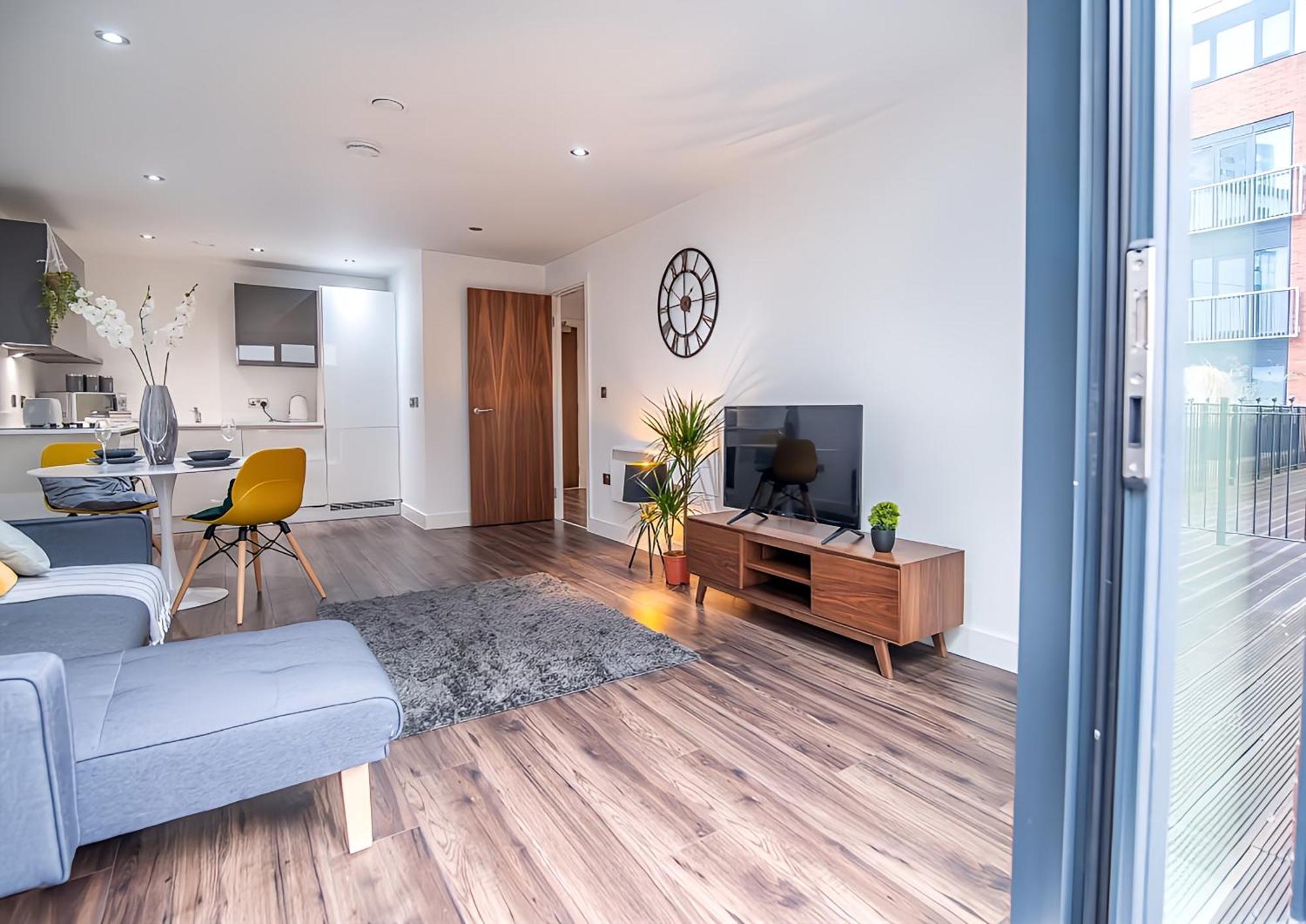Stunning Apartment In Birmingham Bilik gambar