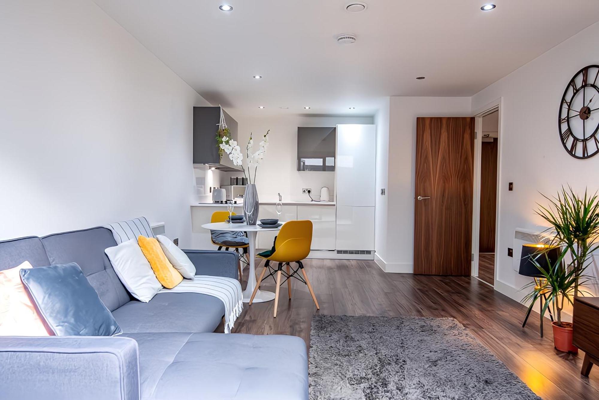 Stunning Apartment In Birmingham Bilik gambar